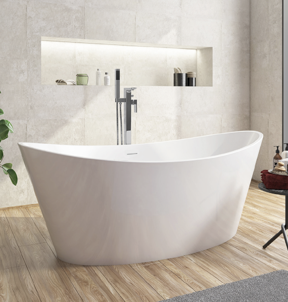 Elijah Alps 1700x780mm Freestanding Bath