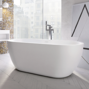Elijah Zen 1655x745mm Freestanding Bath