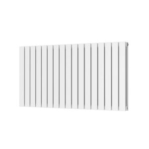 Elijah Chet 1158x600mm Single Matt White Horizontal Radiator