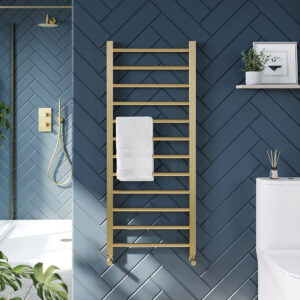 Brushed Brass Towel Radiator