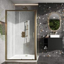 Elijah Aqua 900mm Shower Side Panel