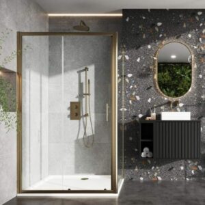 Elijah Aqua 900mm Shower Side Panel