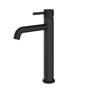 Hi-Rise Matt Black Basin MIxer