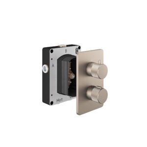 Brushed Nickel 1 Outlet Shower Valve