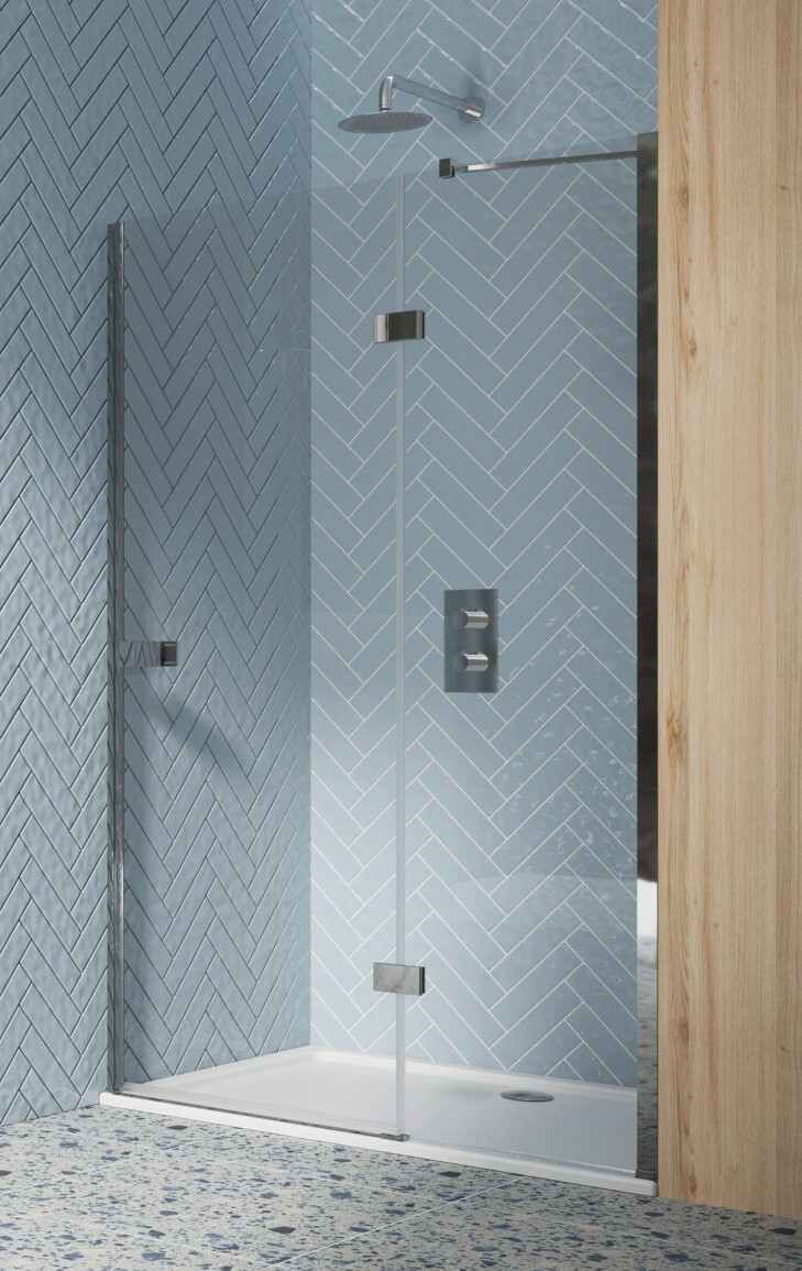 800mm Hinged Shower pivot Door
