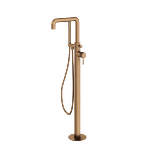 Brushed Bronze Freestanding Bath Tap