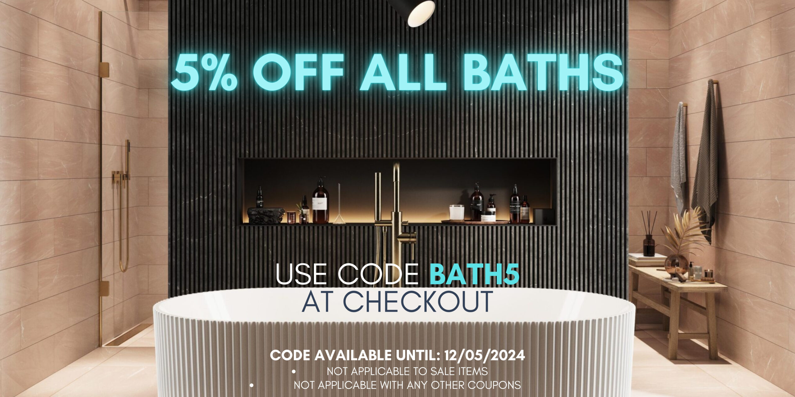 5% Off All Baths