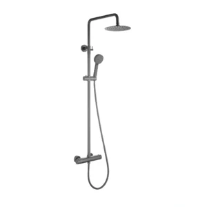 Matt Anthracite Exposed Shower Set