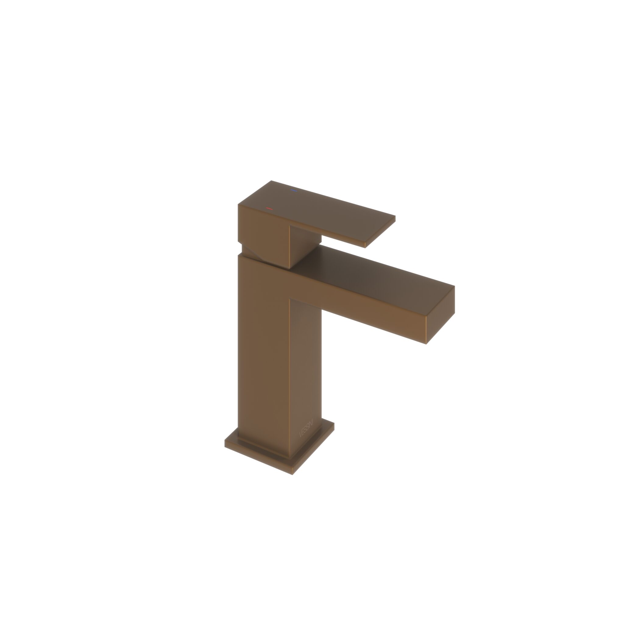 AquaSan Energy Brushed Bronze Basin Mixer