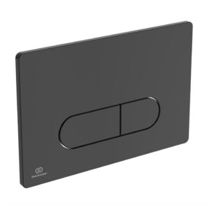 Ideal Standard M1 Black Mechanical Flush Plate