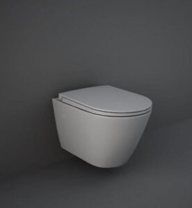 RAK Ceramics Feeling Matt Grey Wall Hung WC