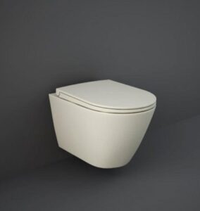 RAK Ceramics Feeling Matt Greige Wall Hung Toilet