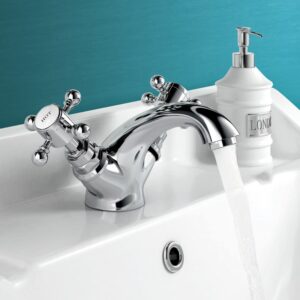 Trisen Formby Traditional Chrome Basin Mixer Tap