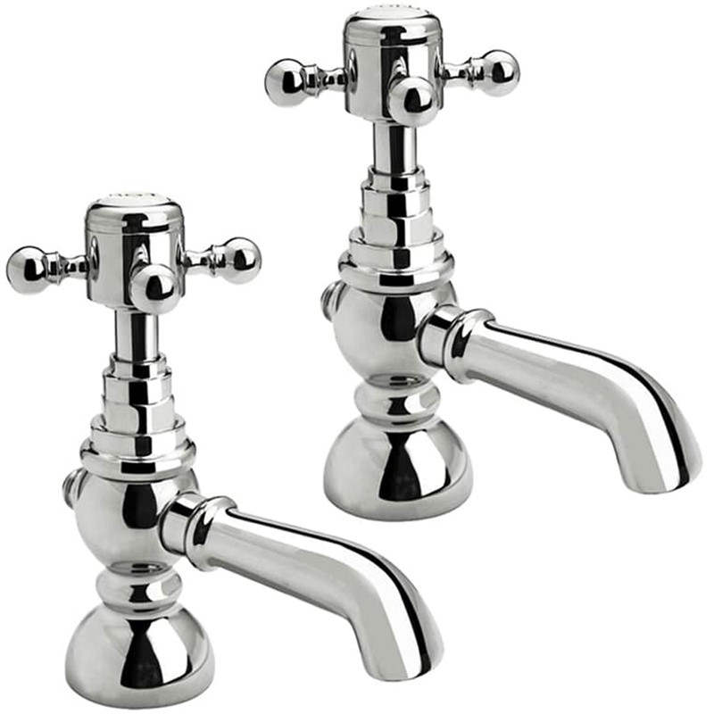 Trisen Formby Chrome Basin Pillar Taps