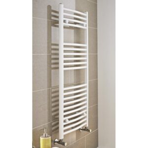 Kartell K-Rail 600x1000mm White Gloss Straight Towel Radiator