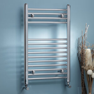 Kartell K-Rail 600x800mm Chrome Straight Towel Radiator
