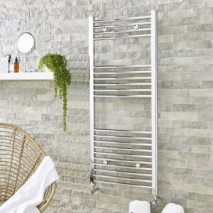 Kartell K-Rail 600x1600mm Chrome Straight Towel Radiator