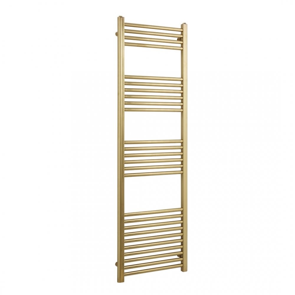 Kartell K-Rail 500x1600mm Brushed Brass Straight Towel Radiator