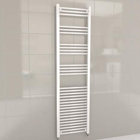 Kartell K-Rail 600x1800mm White Gloss Straight Towel Radiator