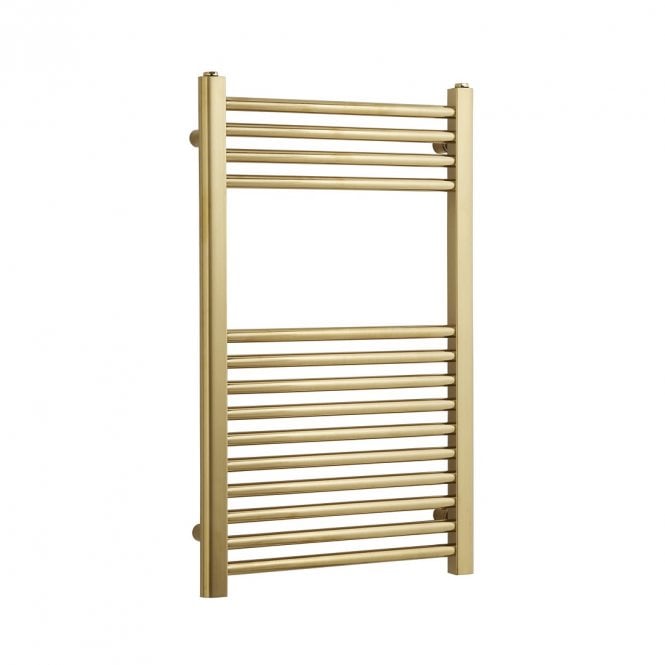 Kartell K-Rail 500x800mm Brushed Brass Straight Towel Radiator