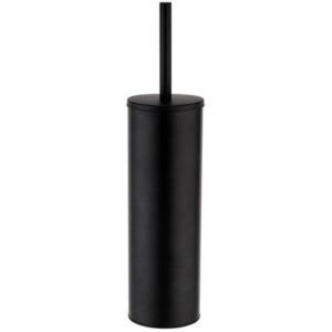 Kartell Nero Matt Black Toilet Brush and Holder