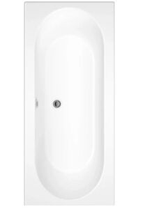 KLB Essential Omicron 1800x800mm Double Ended Bath