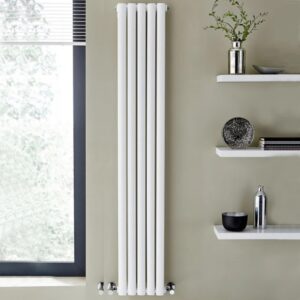 Kartell Aspen Double Panel 1800x300mm White Vertical Radiator