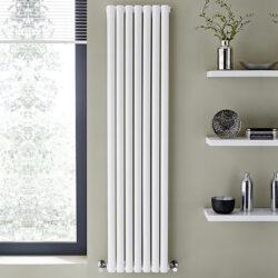 Kartell Aspen Double Panel 1800x540mm White Vertical Radiator