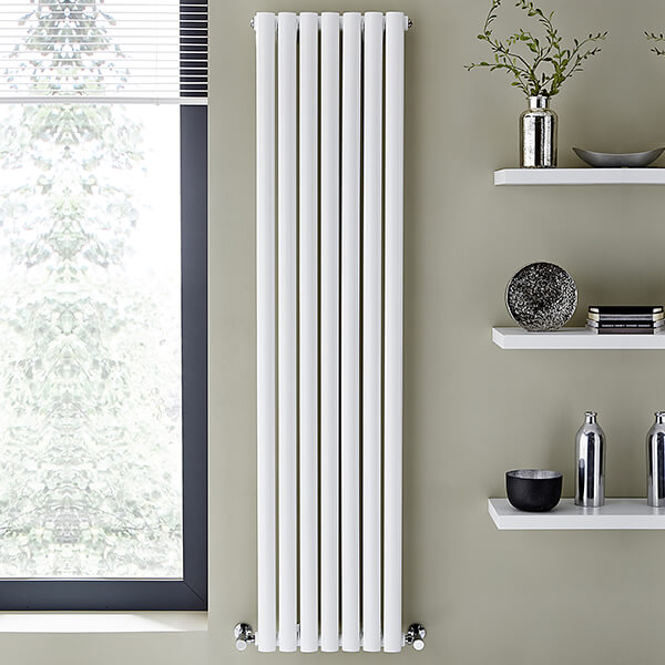 Kartell Aspen Double Panel 1800x540mm White Vertical Radiator