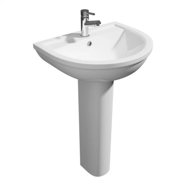 Kartell Bijoux 550mm Basin & Full Pedestal