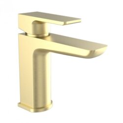 Kartell Kolt Brushed Brass Basin Mixer Tap