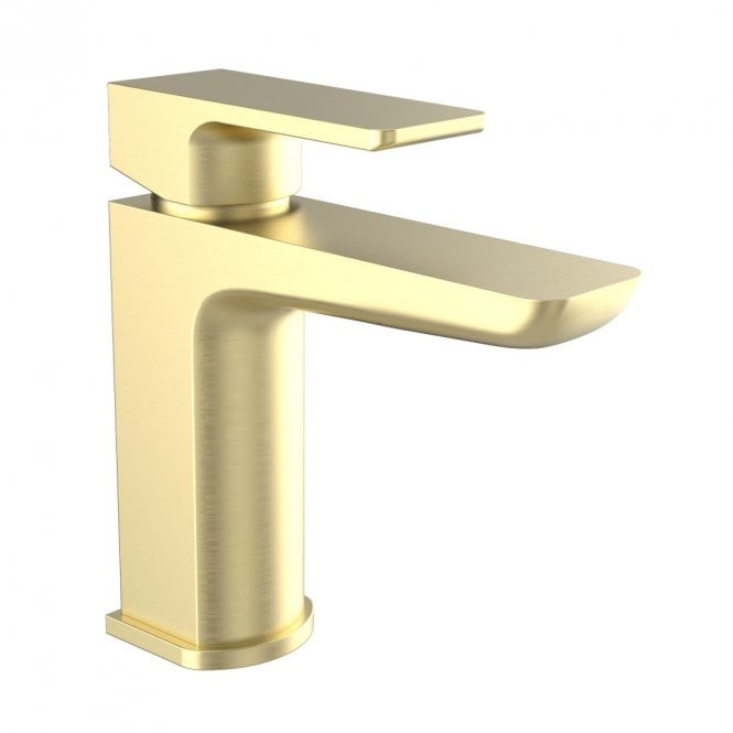 Kartell Kolt Brushed Brass Basin Mixer Tap
