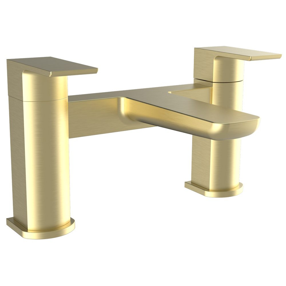 Kartell Kolt Brushed Brass Bath Filler