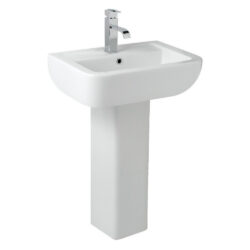 Kartell Options 600 550mm Basin & Full Pedestal