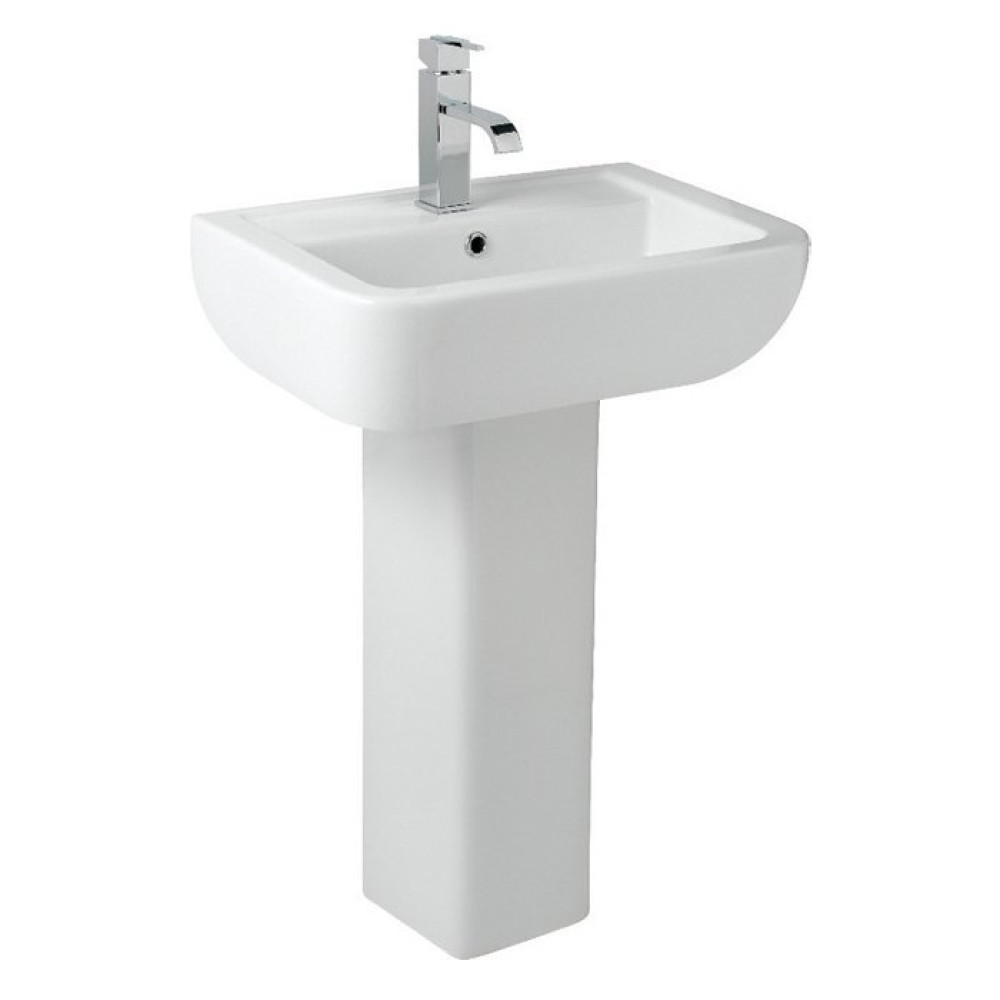 Kartell Options 600 550mm Basin & Full Pedestal