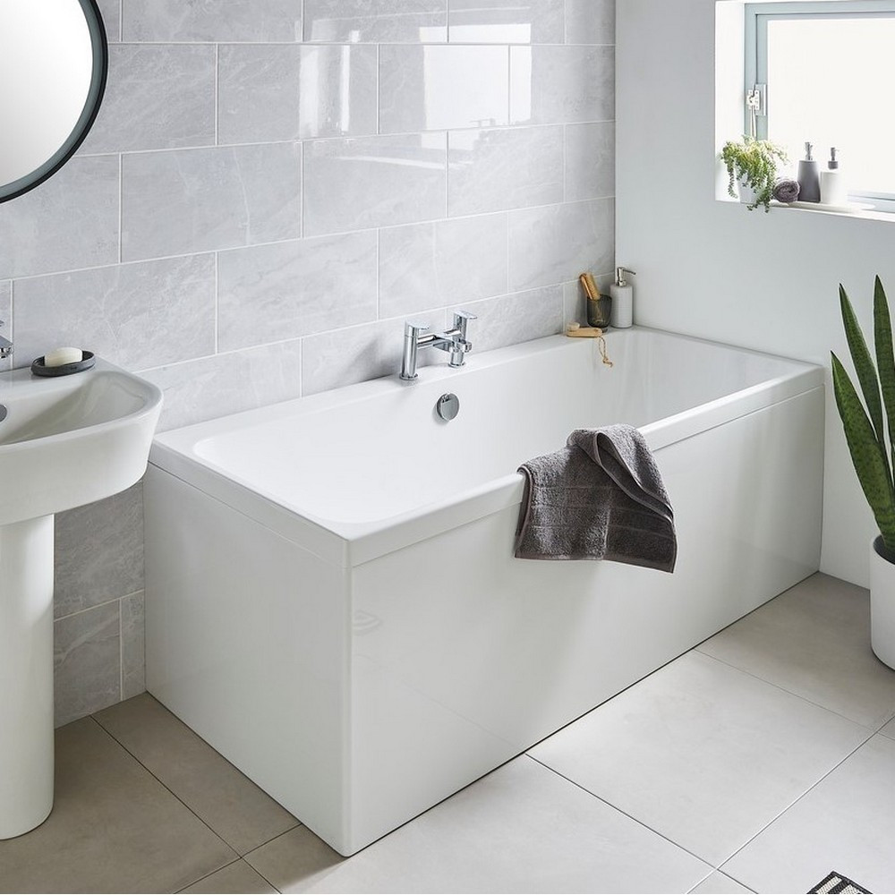 Kartell Refine Duo 1700x750mm Double Ended Bath