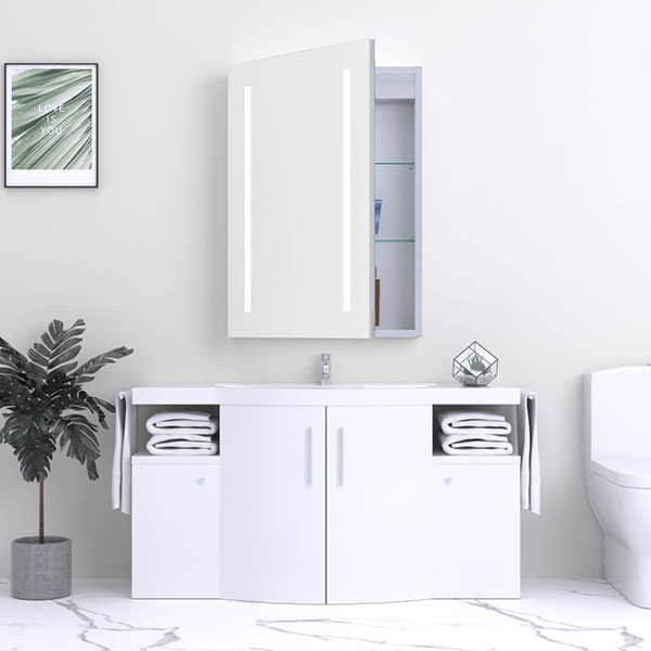 Kartell Spectrum 700x500mm LED Mirror Cabinet