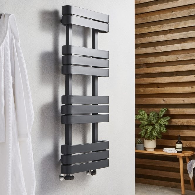 Kartell Tampa 500x1200mm Anthracite Designer Towel Radiator