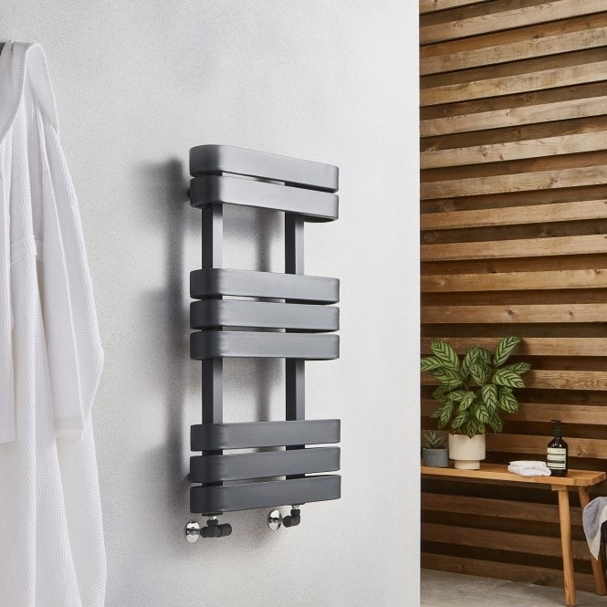 Kartell Tampa 500x850mm Anthracite Designer Towel Radiator
