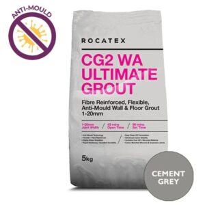 Abacus Rocatex CG2 WA Ultimate Grout 5KG - Cement Grey