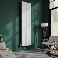 Kartell Boston Double Panel 1800x550mm White Vertical Radiator
