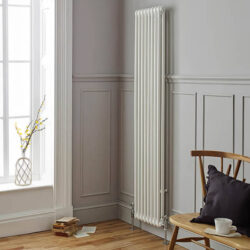 Kartell Laser Klassic 3 Column 1800x515mm White Vertical Radiator