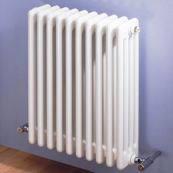 Kartell Laser Klassic 4 Column 750x1190mm White Horizontal Radiator