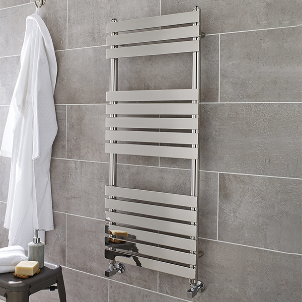 Kartell Memphis 600x1200mm Chrome Designer Towel Radiator