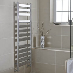 Kartell Newark 500x1306mm Chrome Designer Towel Radiator