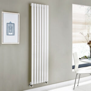 Kartell Boston Single Panel 1800x550mm White Vertical Radiator
