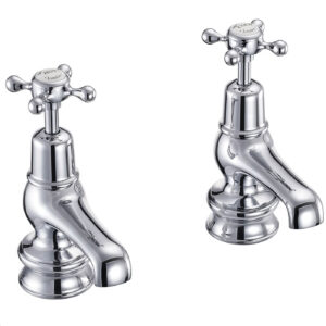 Burlington Claremont Regent Chrome 3" Spout Basin Pillar Tap