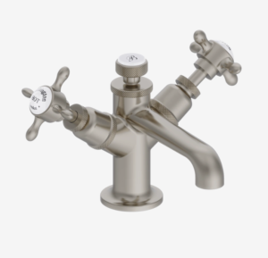 Burlington Guild Brushed Nickel Basin Mixer Tap