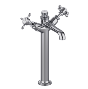 Burlington Guild Chrome Hi-Rise Basin Mixer Tap