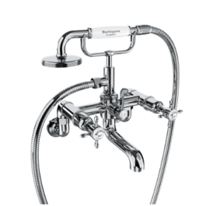 Burlington Guild Wall Mounted Chrome Bath/Shower Mixer